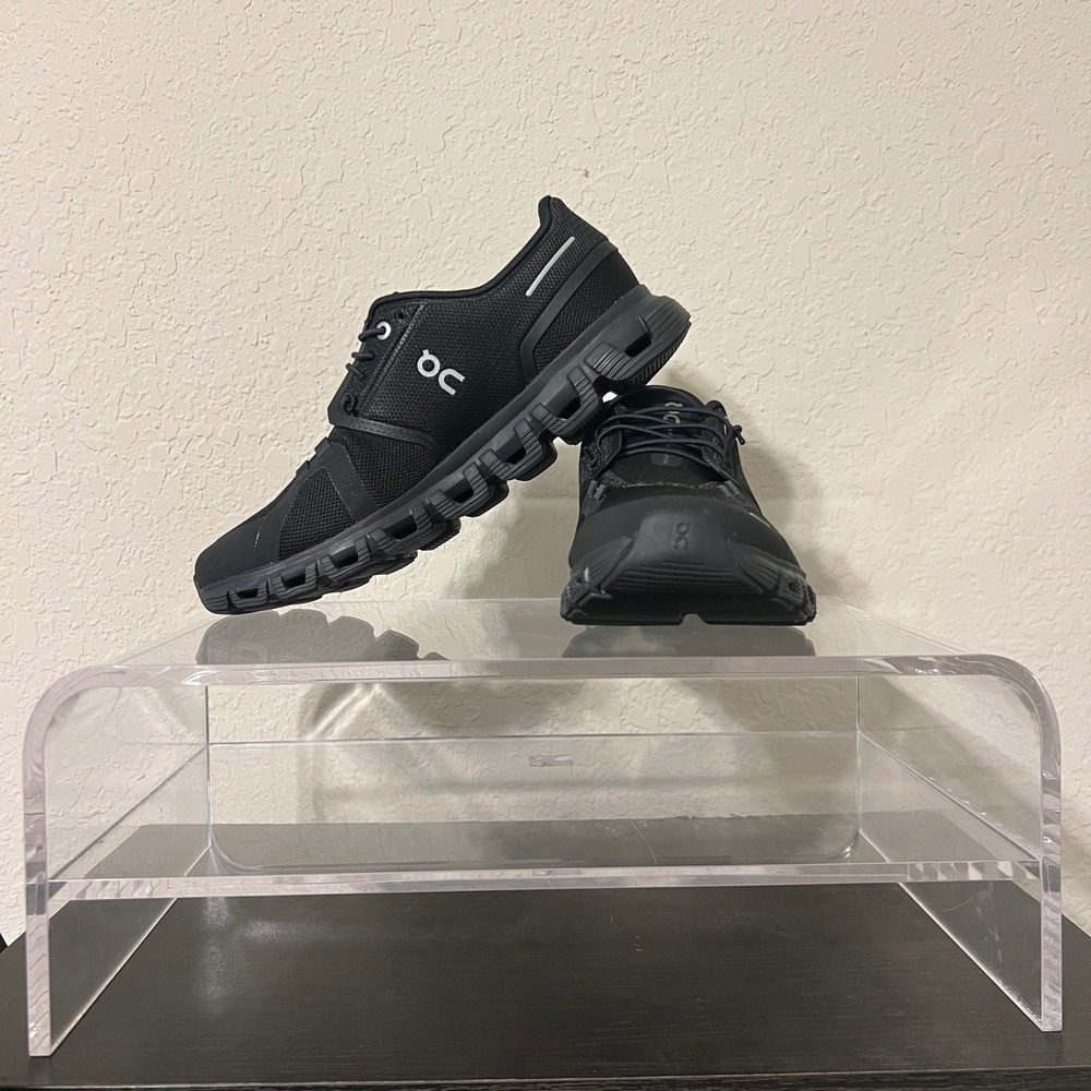On Running Cloud 6 All Black Sneakers Women's Size 9 3WF10061043